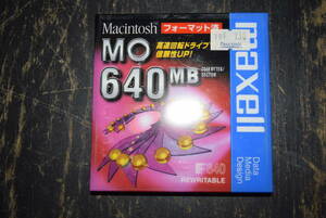 MO　640MB　maxell