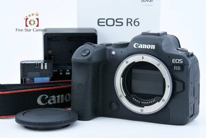 【中古】Canon キヤノン EOS R6 ミラーレス一眼カメラ