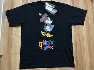 アンダーカバー　ディズニーコラボTシャツ　ビッグTシャツ　ミニーマウス　ディズニーランド　オールドディズニー　男女兼用　タグ付き