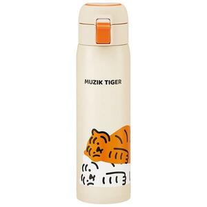 ステンレスワンタッチボトル 480ml 水筒 マイボトル 保温 保冷 MUZIK TIGER (ムジークタイガー) スケーター