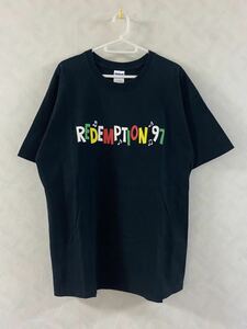REDEMPTION 97 Tシャツ サイズL Tsuda KEMURI Ryoji POTSHOT リデンプション ナインティセブン SKA PUNK バンド TV-FREAK RECORDS GILDAN