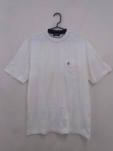 Munsingwear　マンシングウェア　半袖Tシャツ　白　Mサイズ　メンズ　02