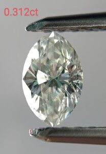 【1/12★安値〜】天然ダイヤモンド ルース 0.312ct I SI2 MQ LDH 鑑別 CGL│B2216lt 【マーキス】 ダイヤ diamond