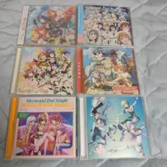 アニメCD 6枚セット ラブライブ　虹ヶ咲　バンドリ　スタァライト　D4DJ