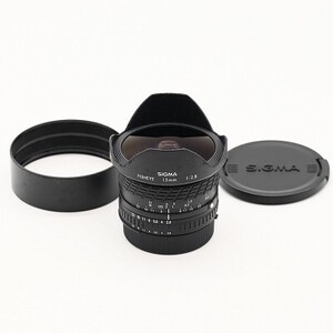 [並品] SIGMA MF 15mm F2.8 Fisheye ニコン用 フィッシュアイ #599s