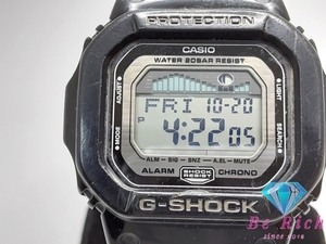 カシオ CASIO G-SHOCK G-LIDE メンズ 腕時計 GLX-5600 黒 ブラック SS 樹脂 ブレス デジタル クォーツ QZ ウォッチ【中古】ht5240