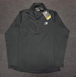 新品　カリマー　Karrimor　ロング スリーブ　1/4 Zip 長袖　ランニング　ブラック 長袖Tシャツ Running　UKサイズM