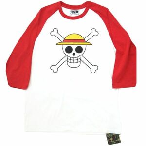 未使用品 A BATHING APE × ONE PIECE パイレーツストア限定 ワンピース 3/4 スリーブ コラボ Tシャツ エイプ SLEEB 3/4 TEE