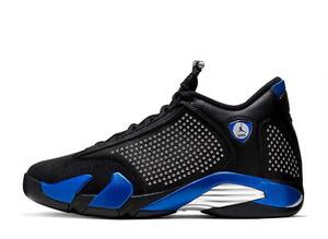 Supreme Nike Air Jordan 14 Retro "Black/Varsity Royal/Chrome" 29.5cm BV7630-004