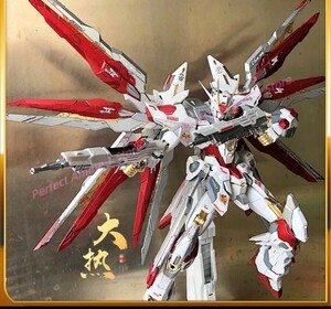 完成品 daban MG ストライクフリーダムガンダム　レッド