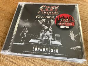 【限定ナンバリング】OZZY OSBOURNE DEFINITIVE LONDON 1980(1CD)plus Bonus CDR BLIZZARD OF OZZ: UK 1ST PRESS LP オーディエンス