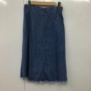 ZARA XS ザラ スカート ひざ丈スカート デニムスカート Skirt Medium Skirt インディゴ / インディゴ / 10073139