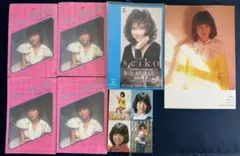 松田聖子　シール　ポストカード　セット