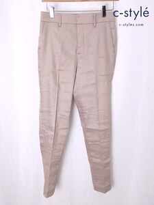 J390 [未使用品] YANUK ヤヌーク パンツ S ベージュ Slim Tapered Pants 57101313 レディース | G★