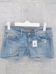 ◇ AMERICAN EAGLE OUTFITTERS アメリカンイーグル アウトフィッターズ ショート パンツ デニム ブルー *