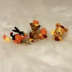 ポケモン カプセルトイ ポカブ ロコン ヒメグマ