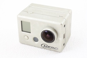 ジャンク品◆GoPro ゴープロ HERO ボディ◆ウェアラブルカメラ/A6009