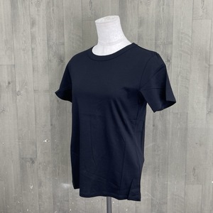 送料無料 新品タグ付き Petit Espoir プチエスポワール レディース シルケット Tシャツ ブラック Mサイズ /59738在★7