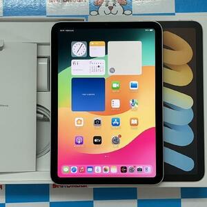 iPad mini 第6世代 256GB Wi-Fiモデル バッテリー100% 新品同様[138918]