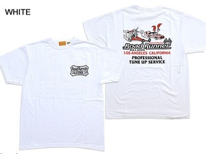 ROAD RUNNER半袖Tシャツ「TUNE UP SERVICE」◆Cheswick ホワイトXXLサイズ CH78765 チェスウィック ロードランナー コヨーテ 東洋