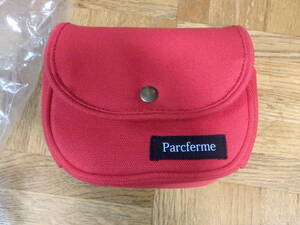 ★ParcFerme パルクフェルメ 〓カメラ小物バッグ〓赤 未使用