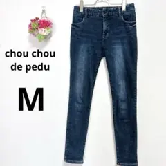 a5017 chou chou de pedu デニム ウエストゴム入　M