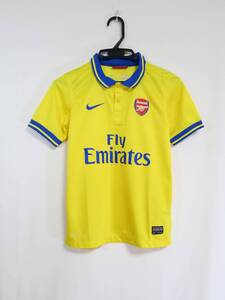 アーセナル 13-14 アウェイ ユニフォーム ジュニアM 140-150cm ナイキ NIKE ARSENAL サッカー シャツ 子供 キッズ