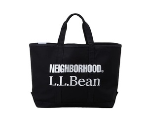 未使用【NEIGHBORHOOD x L.L.BEAN】ネイバーフッド LLビーン トートバッグ 黒 新古