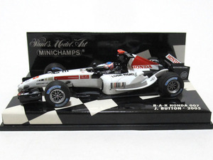 A★PMA ミニチャンプス 1/43★ 2005 BAR HONDA 007 ／ B.A.R ホンダ 007 #3 ジェンソン・バトン ★ B.A.R最後のマシン