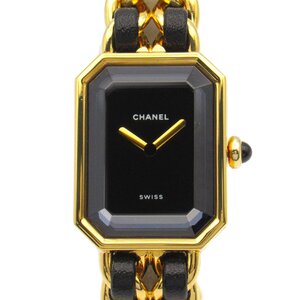 シャネル プルミエールM ブランドオフ CHANEL GP（ゴールドメッキ） 腕時計 GP/革 中古 レディース