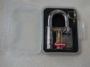 Supreme シュプリーム Transparent Lock 南京錠 クリア色 2020年 未使用