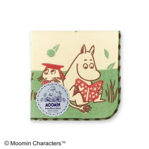 ムーミン ガーゼパイルハンカチ ムーミン＆ニブリング MOOMIN リトルミイ ハンドタオル メール便対応