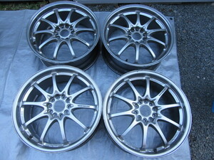 ★軽量鍛造★RAYS VOLKRACING CE28N 18インチ8J +50 PCD112 4本セット NS