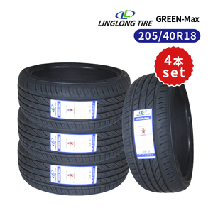 4本セット 205/40R18 2024年製造 新品サマータイヤ LINGLONG GREEN-Max 送料無料 205/40/18