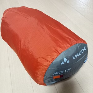 VAUDE　ファウデ　山岳テント　ARCO　1人〜2人用　美品　ツーシーズン使用　キャンプ　登山　ブッシュクラフト　狩猟　焚き火　ツーリング