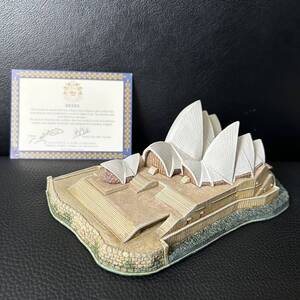 500個限定品★Lilliput Lane　リリパットレーン　シドニー・オペラハウス Sydney Opera House　ハンドメイド　英国製　★