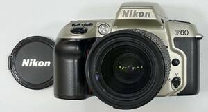 #16813【通電確認済】Nikon F60 + AF NIKKOR 28-80mm F3.5-5.6D フィルムカメラ 動作充電未確認