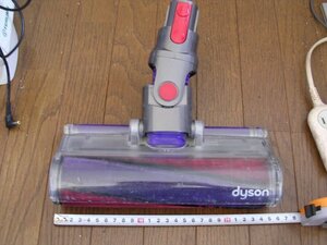 ■たぶん207328-01/06 Dyson ソフトローラーモーターヘッド 分解清掃済み SV11にて動作確認品(確証写真提示) JUNK扱い