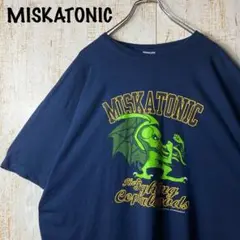 クトゥルフ神話MISKATONIC 大学 小説  Tシャツ 2XL アメリカ古着