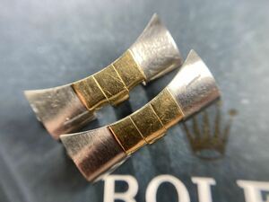 FF455 1625 16013 16233 フラッシュフィット ロレックス コンビ YG ジュビリー 20mm K18 62523 ROLEX DATEUST FF 455 横穴 D