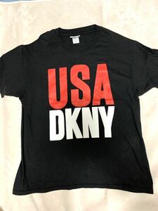 DKNY 半袖Tシャツ USA 製 サイズXL 中古品