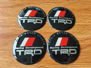 03★新品★トヨタ TRD★用 ホイール キャップシール★約直径65mm★4個セット★ 