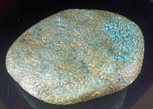 精品　天空藍翡翠　原石　３.５キロ