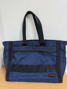 完売品●美品●定価42900円●BRIEFING SQ TOTE BRF078219 トートバッグ バリステッィクナイロン アメリカ製 ブラック 黒ｘネイビー