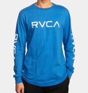 【M】RVCA ルーカ/長袖Tシャツ/BIG FILLS LS/FRB