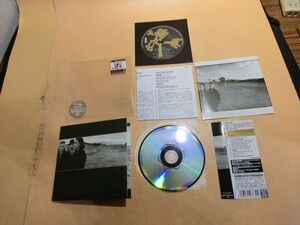 T【ン5-35】【送料無料】U2 /ヨシュアトゥリー/紙ジャケ/SHM-CD/生産限定盤/外貼りステッカー付き/スレ傷あり