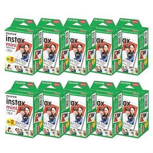 ● 富士フィルム チェキフィルム instax mini 2パック品 JP2(20枚入り)×10個セット [200枚入] 一点限り