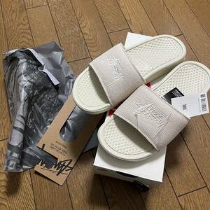 27cm Nike benassi stussy ベナッシ サンダル fossil