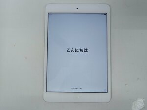ユ■/Zこ6864　au iPad mini 2 Wi-Fi+Cellular 16GB シルバー ME814J/A 初期化済 詳細未確認 A1490 保証無