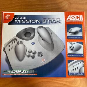 【未使用】 アスキー ミッション スティック / ASC-1305MS / ドリームキャスト Dreamcast / 美品 良品 セガ SEGA 